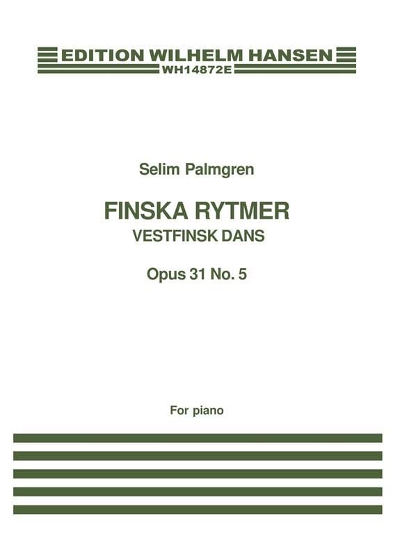 Vestfinsk Dans (Finska Rytmer Op.31 No.5)